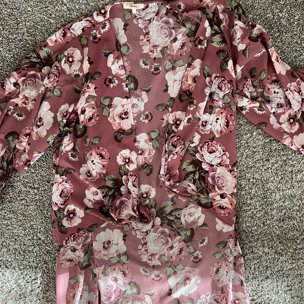 FLOWER KIMONO SIZE SMALL